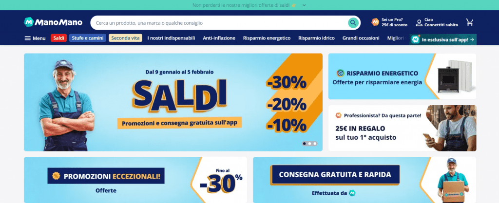 Migliori siti per vendere online - Elenco aggiornato 2025 image 36 I migliori siti di vendita online - ManoMano